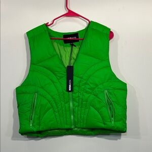 Novamen S NWT puffer vest